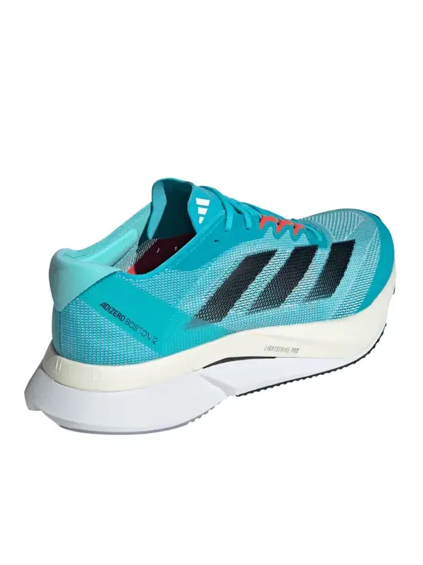 Кроссовки Adidas Adizero Boston 12 Running Shoes 'Flash Aqua Cloud White' — изображение 4 из 4, голубой/белый/черный