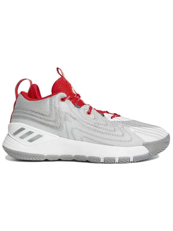 Кроссовки d rose son of chi 2 'red' Adidas — изображение 2 из 4, серебристый/красный