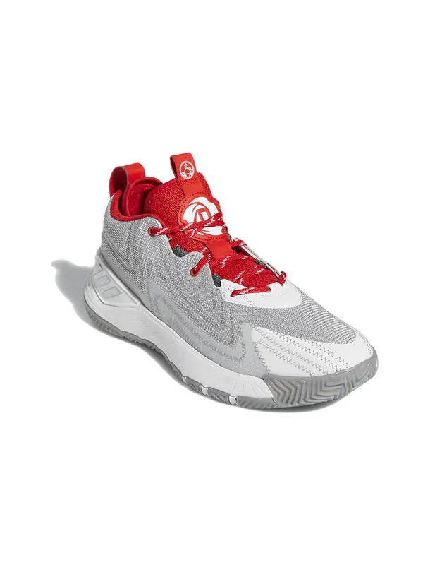 Кроссовки d rose son of chi 2 'red' Adidas — изображение 3 из 4, серебристый/красный