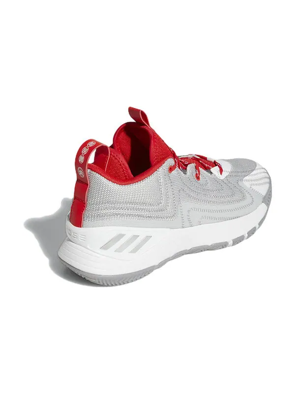Кроссовки d rose son of chi 2 'red' Adidas — изображение 4 из 4, серебристый/красный
