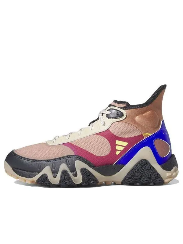 Кроссовки adicross hi boost гольф-туфли Adidas — изображение 1 из 4, коричневый/мульти