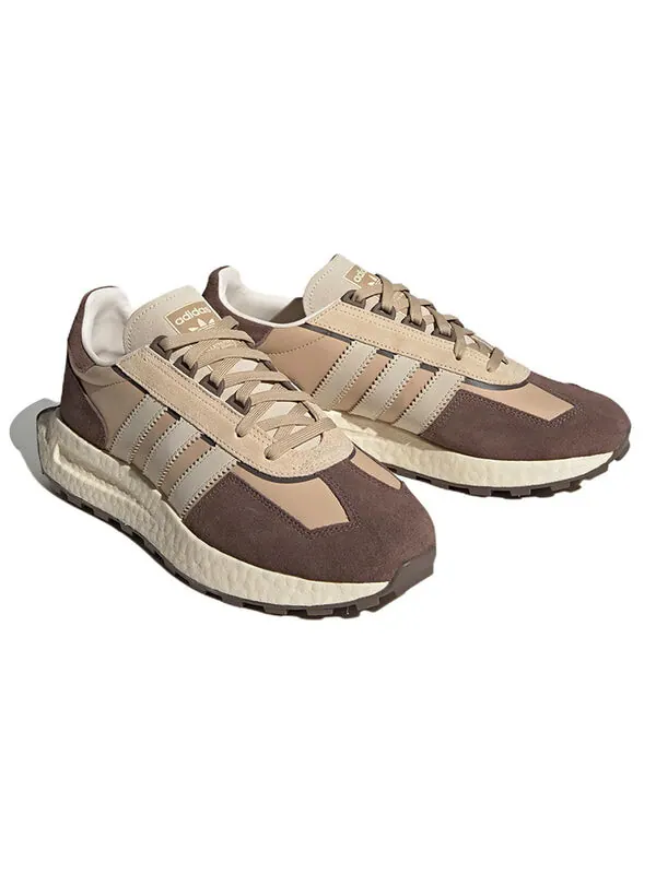 Кроссовки оригиналы ретро e5 Adidas — изображение 3 из 4, коричневый/белый
