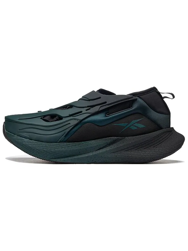 Беговые кроссовки Reebok Floatride Energy X 'Forest Green Core Black' — изображение 2 из 5, черный