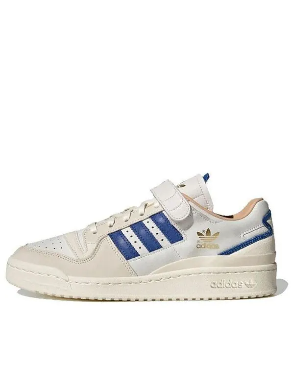 Кроссовки оригиналы форум 84 низкие Adidas — изображение 1 из 4, белый/синий