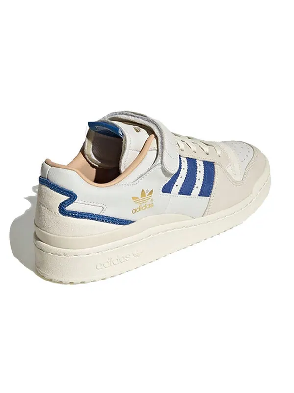 Кроссовки оригиналы форум 84 низкие Adidas — изображение 3 из 4, белый/синий