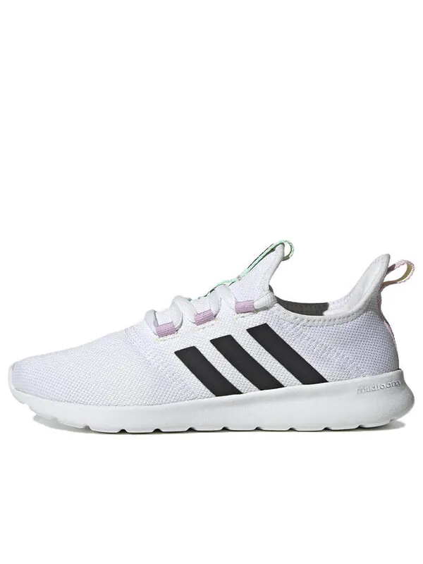 Кроссовки neo cloudfoam pure 2.0 кроссовки Adidas — изображение 1 из 4, белый/черный/зеленый