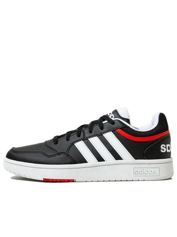 Кроссовки neo hoops 3.0 Adidas — изображение 1 из 4, черный/белый/красный