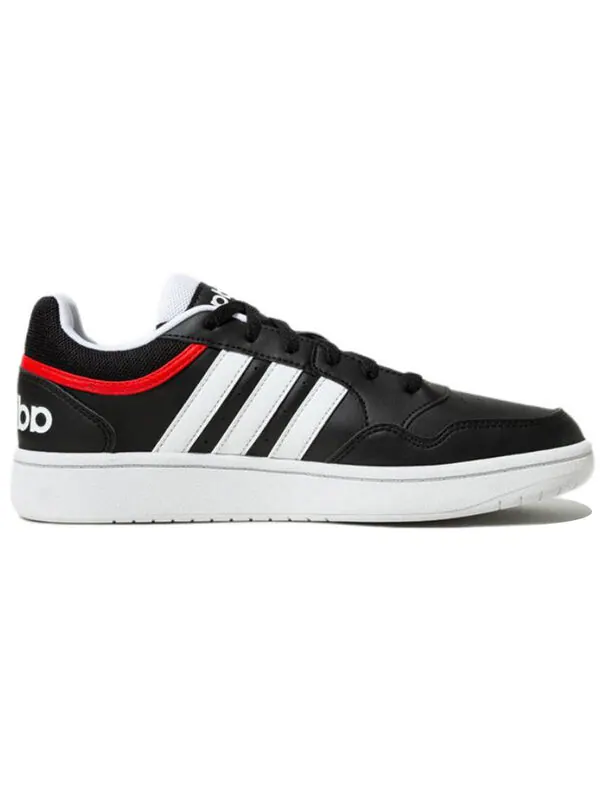 Кроссовки neo hoops 3.0 Adidas — изображение 2 из 4, черный/белый/красный