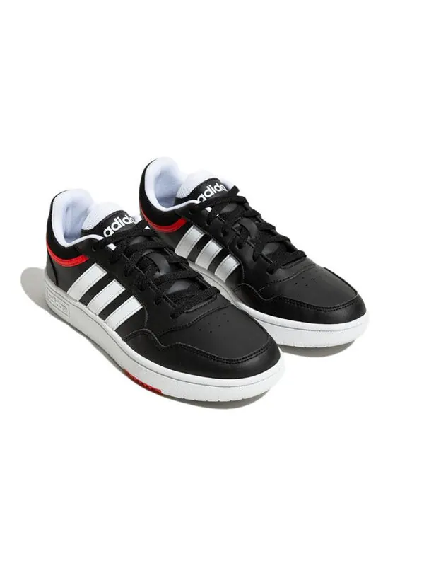Кроссовки neo hoops 3.0 Adidas — изображение 3 из 4, черный/белый/красный