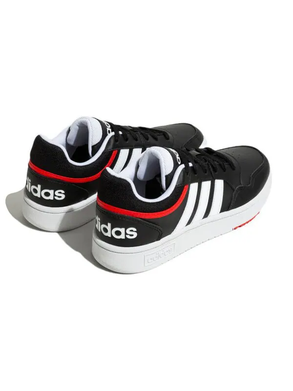 Кроссовки neo hoops 3.0 Adidas — изображение 4 из 4, черный/белый/красный