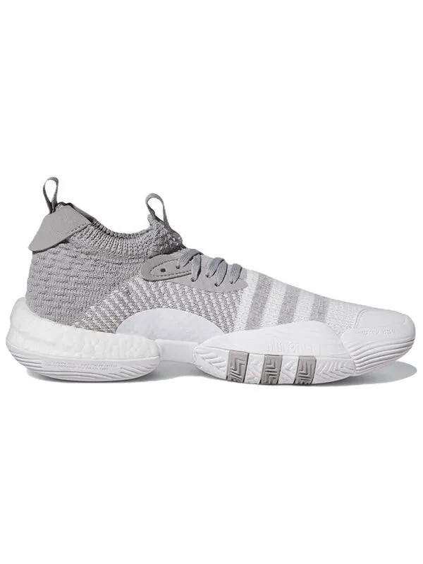 Кроссовки trae young 2 'grey moon' Adidas — изображение 2 из 4, белый/серый