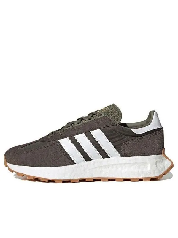 Кроссовки оригиналы ретро e5 Adidas — изображение 1 из 4, белый/коричневый