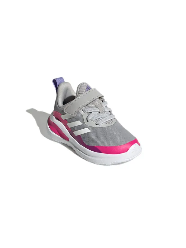 Кроссовки Fortarun с эластичным шнурком сверху Adidas — изображение 3 из 4, серый/розовый красный