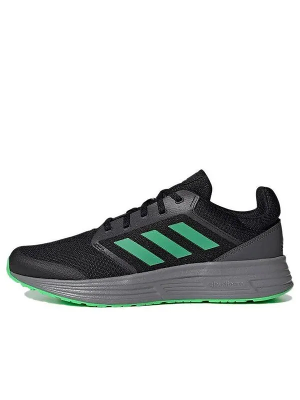 Кроссовки галактика 5 обувь Adidas — изображение 1 из 4, черный/зеленый/серый
