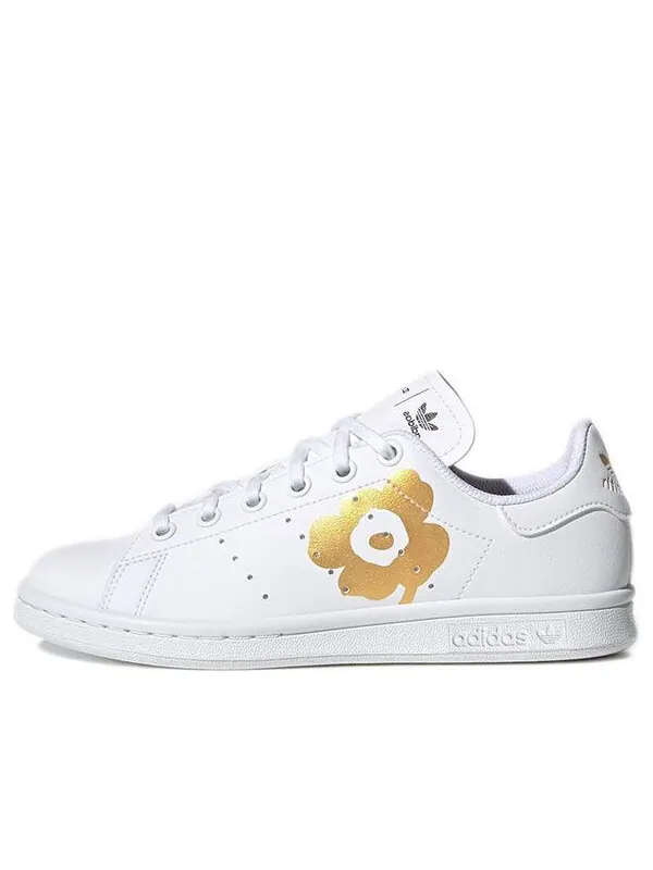 Кроссовки marimekko x stan smith Adidas — изображение 1 из 4, белый/золотистый