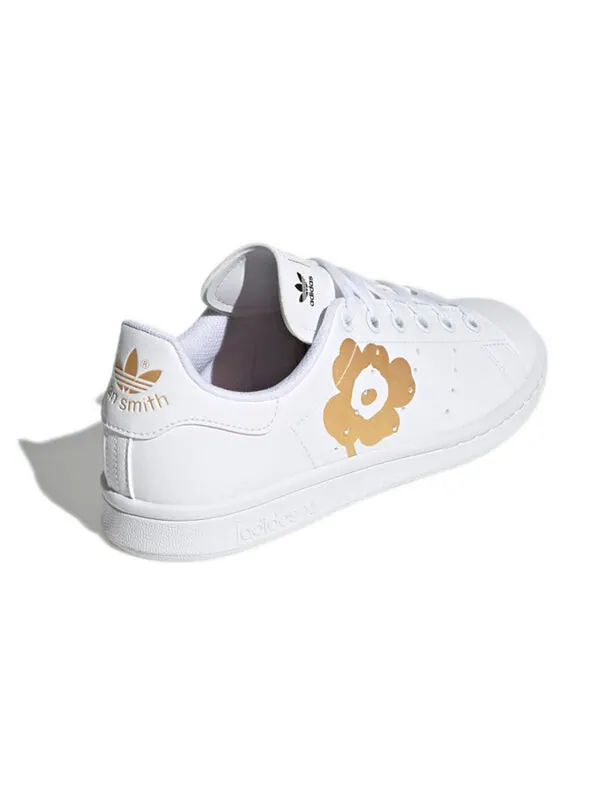 Кроссовки marimekko x stan smith Adidas — изображение 4 из 4, белый/золотистый