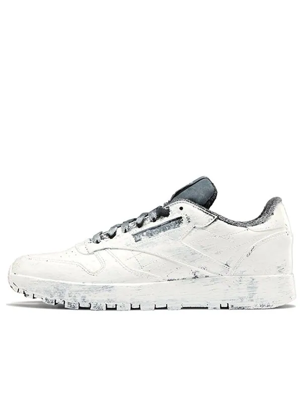 Кроссовки maison margiela x classic leather tabi 'whiteout' Reebok — изображение 1 из 4, белый