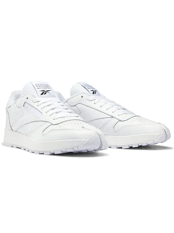 Кроссовки maison margiela x classic leather tabi 'white' Reebok — изображение 3 из 4, белый