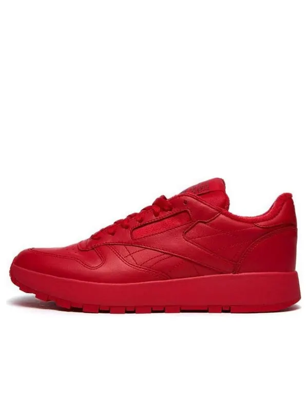 Кроссовки maison margiela x classic leather tabi 'vector red' Reebok — изображение 1 из 4, красный