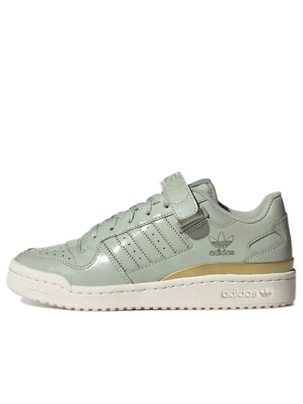 Кроссовки форум низкий Adidas — изображение 1 из 4, зеленый/золотистый