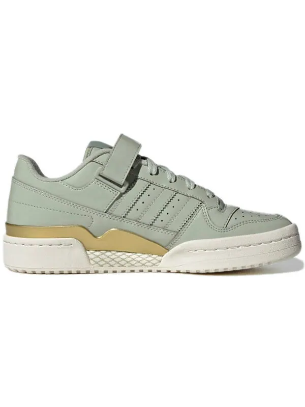 Кроссовки форум низкий Adidas — изображение 2 из 4, зеленый/золотистый