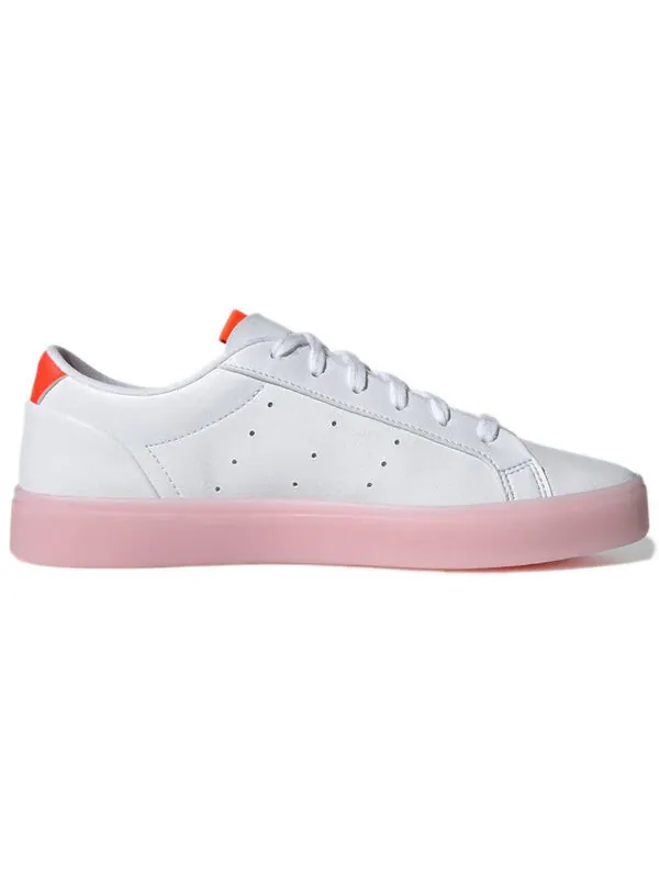 Кроссовки (WMNS) adidas Originals Sleek 'White Pink' — изображение 2 из 4, белый/розовый