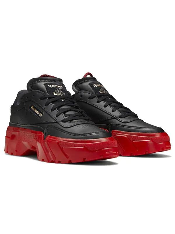Кроссовки club c cardi b 'black vector red' Reebok — изображение 3 из 4