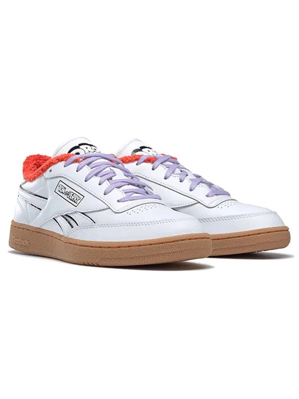 Кроссовки x tom & jerry x club c revenge 'droopy' Reebok — изображение 3 из 4, белый
