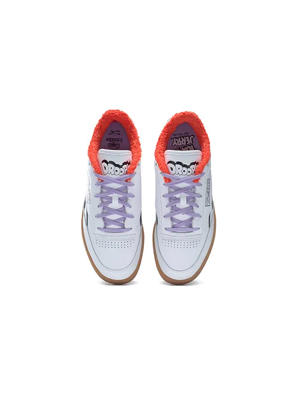 Кроссовки x tom & jerry x club c revenge 'droopy' Reebok — изображение 4 из 4, белый