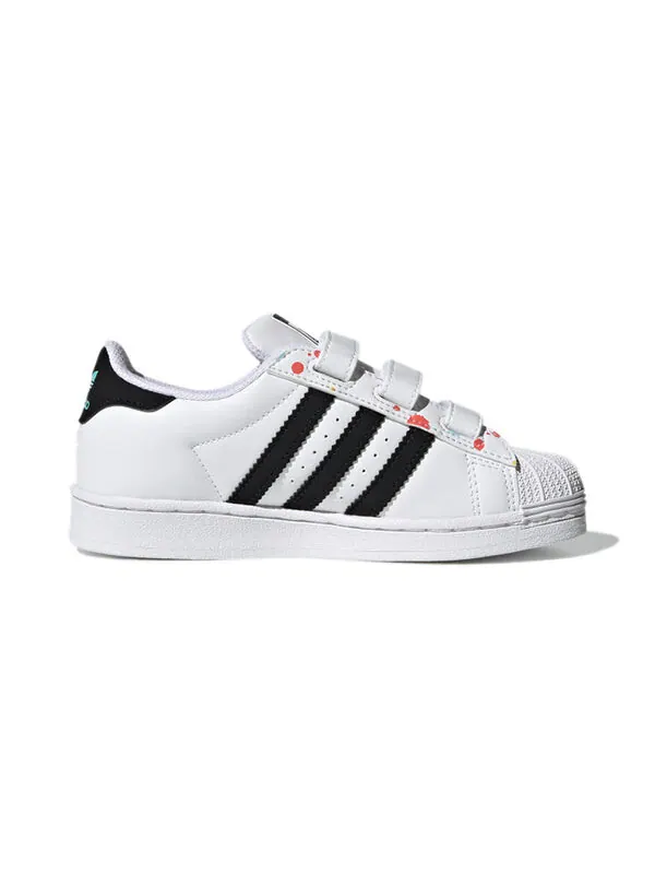 Кроссовки kevin lyons x superstar j Adidas — изображение 2 из 4, белый/черный/синий