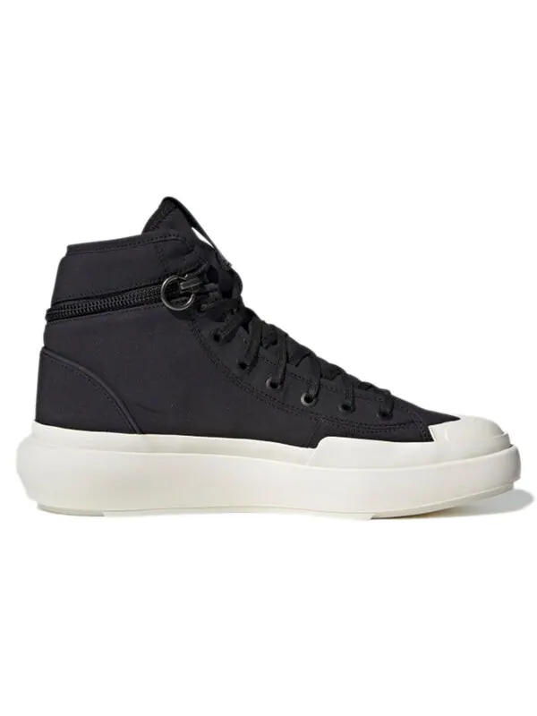 Модные кроссовки y 3 ajatu court high Adidas — изображение 2 из 4, черный/белый