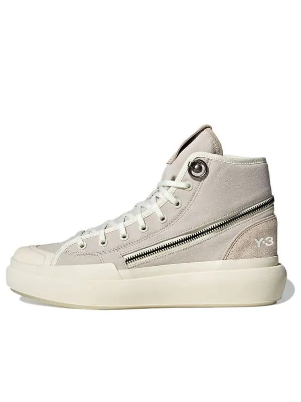 Кроссовки y 3 ajatu court high Adidas — изображение 1 из 4, светлый серый