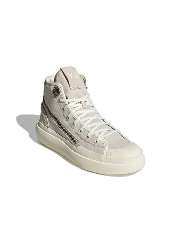 Кроссовки y 3 ajatu court high Adidas — изображение 3 из 4, светлый серый