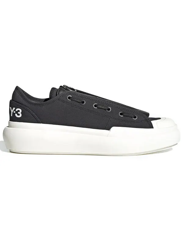 Кроссовки adidas Y-3 Ajatu Court Low 'Black White' — изображение 2 из 4, черный