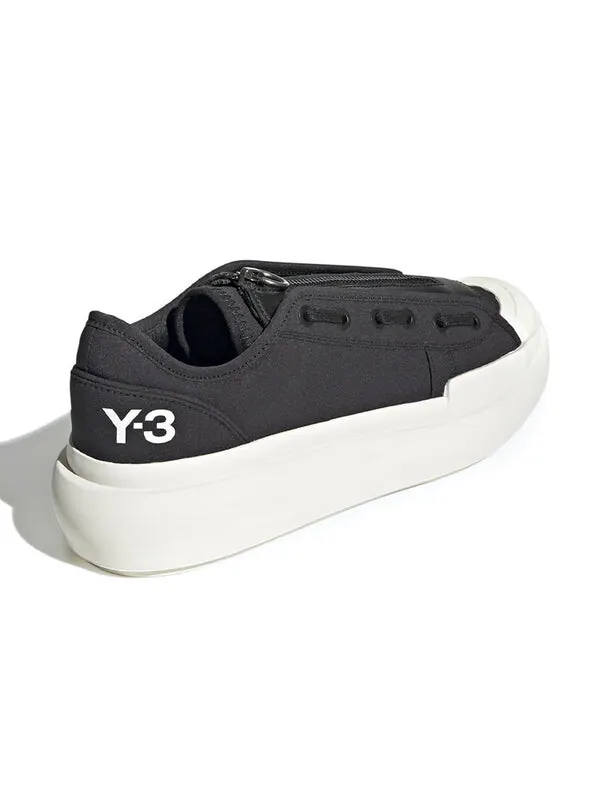 Кроссовки adidas Y-3 Ajatu Court Low 'Black White' — изображение 4 из 4, черный