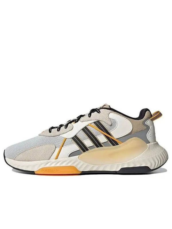 Кроссовки с высоким хвостом Adidas — изображение 1 из 4, желтый