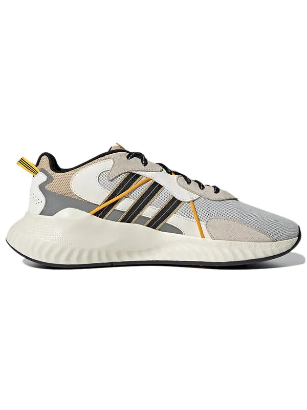 Кроссовки с высоким хвостом Adidas — изображение 2 из 4, желтый