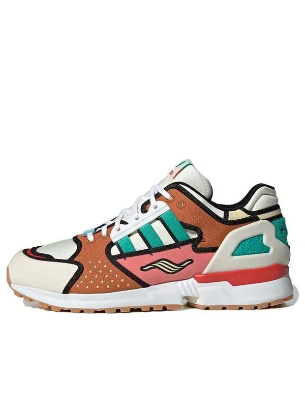 Кроссовки the simpsons x zx 10000 'a-zx series - krusty burger' Adidas — изображение 1 из 4, бежевый