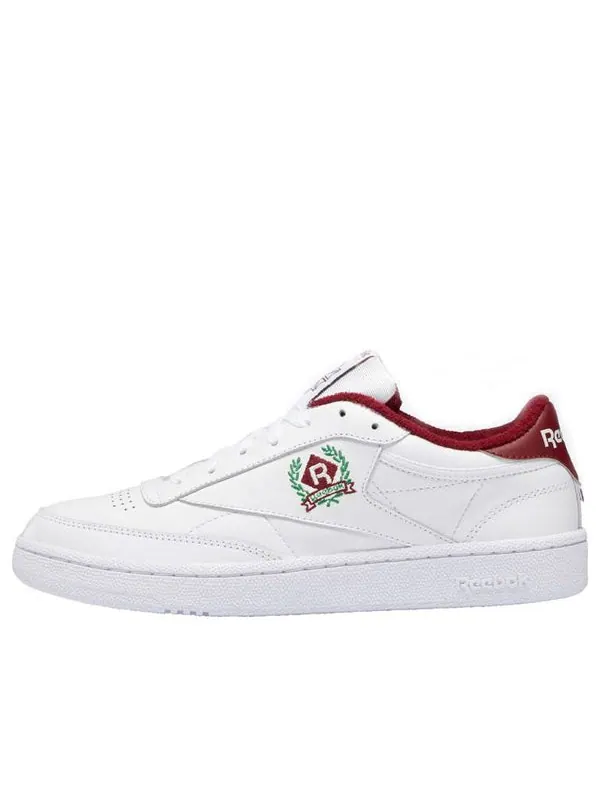 Кроссовки club c 85 'crest white burgundy' Reebok — изображение 1 из 4