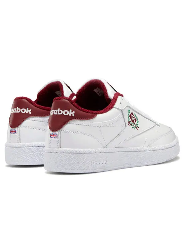 Кроссовки club c 85 'crest white burgundy' Reebok — изображение 4 из 4