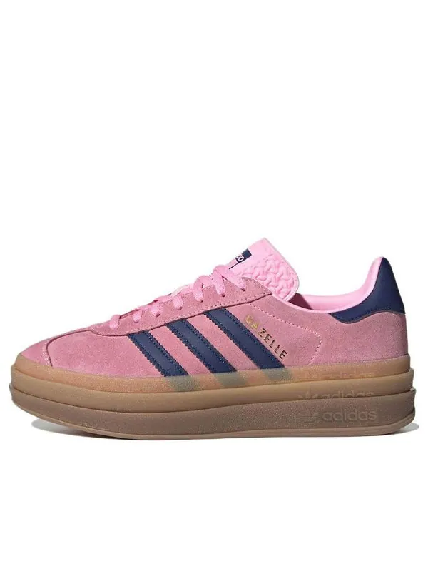 Кроссовки gazelle bold 'pink glow gum' Adidas — изображение 1 из 4, розовый/синий