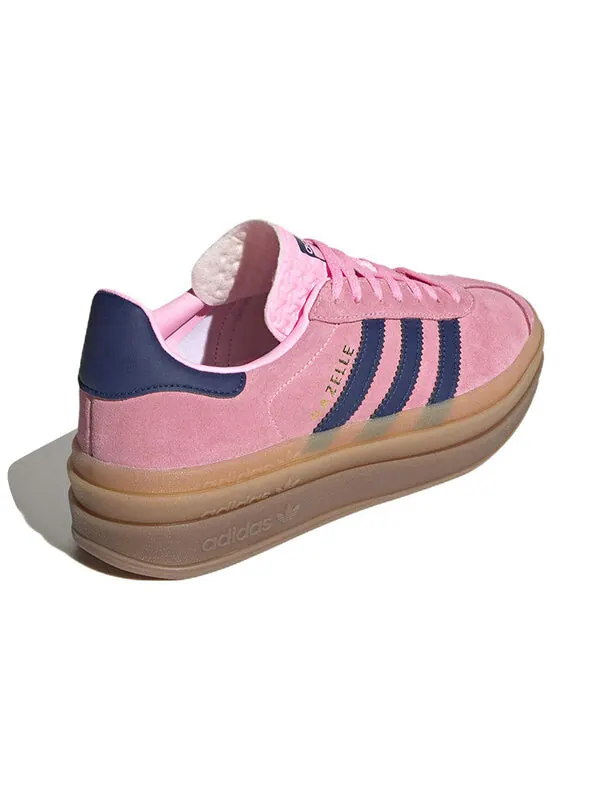 Кроссовки gazelle bold 'pink glow gum' Adidas — изображение 4 из 4, розовый/синий