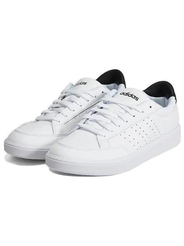 Кроссовки нова корт Adidas — изображение 3 из 4, белый/черный