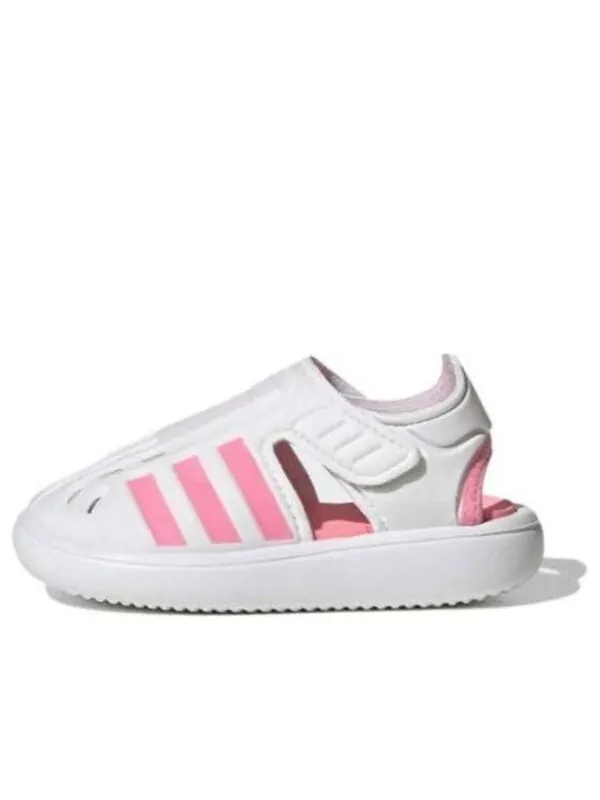 Сандалии с закрытым носком летние водные сандалии Adidas — изображение 1 из 3, белый/розовый
