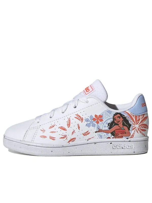 Кроссовки x disney advantage moana shoes Adidas — изображение 1 из 4, белый/оранжевый/синий