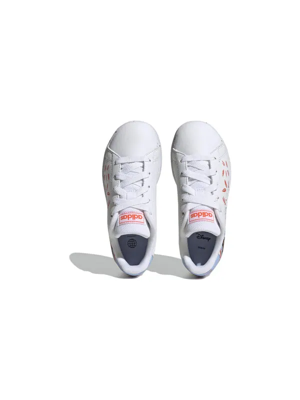 Кроссовки x disney advantage moana shoes Adidas — изображение 4 из 4, белый/оранжевый/синий