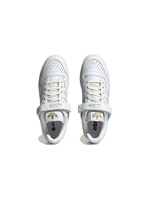Кроссовки оригиналы форум x атомы 84 низкая золотая звезда упаковка Adidas — изображение 3 из 4, белый/кремовый