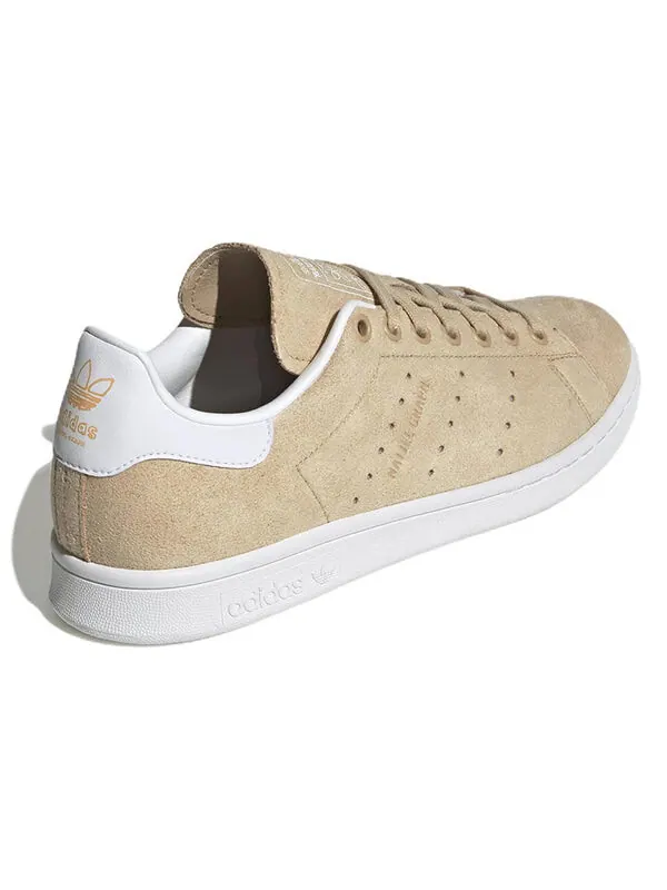 Кроссовки оригиналы stan smith x naijel graph Adidas — изображение 4 из 4, бежевый/белый