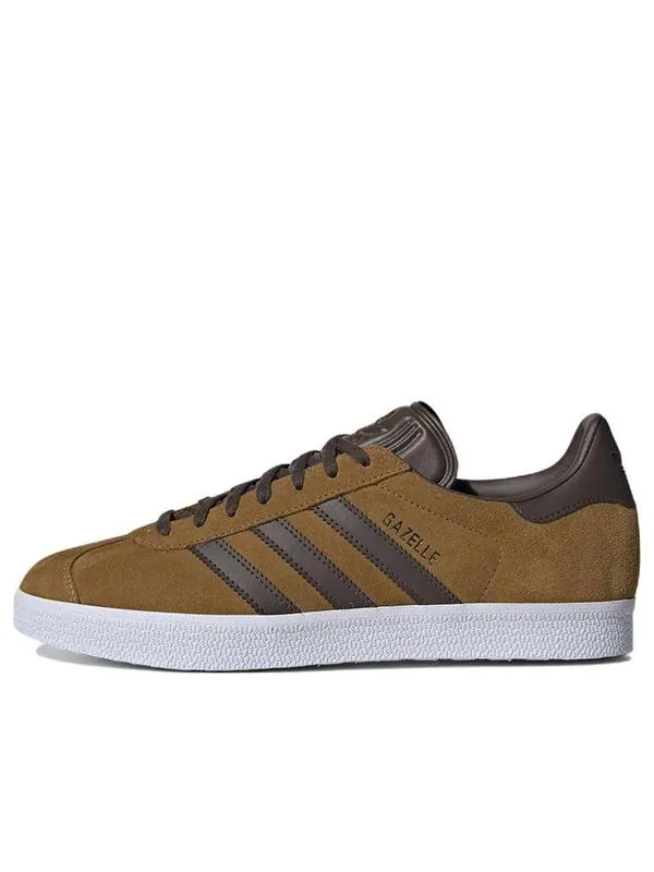 Кроссовки газель Adidas — изображение 1 из 4, коричневый/белый