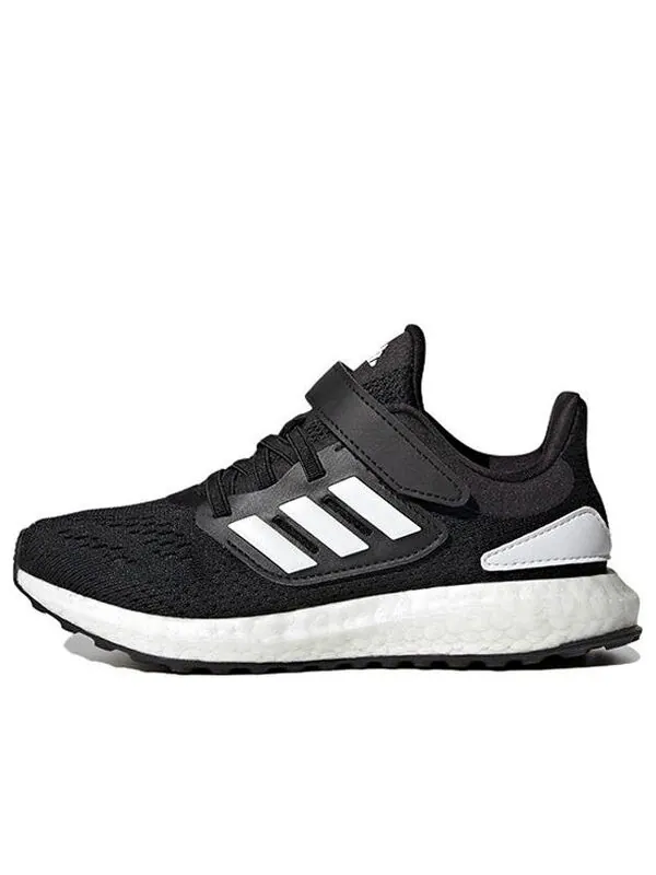 Кроссовки (PS) Adidas Pureboost 22 Running Shoes 'Core Black White' — изображение 1 из 4, черный белый
